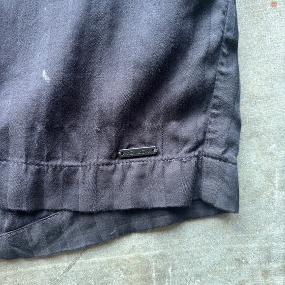 Volcom Romper Long Sleeve Women's M Black Striped One Piece Collared Jumpsuit - Picture 5 of 14